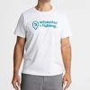 Marškinėliai Adventer &amp; Fishing Short T-Shirt Baltas &amp; Bluefin
