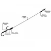 Sistema šamų žūklei Haldorado Catfish Rig 4