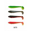 Spiningavimo masalas Crazy Fish Vibro Fat 4.7" (4 vnt.)