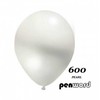 Balionai 12" Metalic Penword 100vnt balti