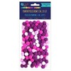 Dallprint Akriliniai burbuliukai violetiniai 120vnt. 1cm
