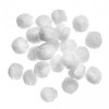 Dallprint Burbuliukai balti 2cm 24vnt