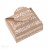 Dallprint Dėžutės su sidabrinėmis juostelėmis 6x7,5x2,5cm 4vnt