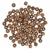 Dallprint Karoliukai mediniai 10mm 100vnt dark ruda