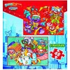 Educa 2 dėlionės (puzzle) 2x48 SUPERTHINGS 3-6metų