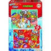 Educa 2 dėlionės (puzzle) 2x48 SUPERTHINGS 3-6metų