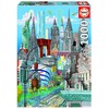 Educa Dėlionė (puzzle) 1000 NEW YORK, CARLO STANGA 14-99metų