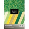 Galeria Papieru Dekoratyvinis popierius HARMONIA ZIELENI A4 mix 220-250g 10vnt