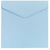 Galeria Papieru Vokai 160x160mm GLADKI 130g 10vnt melsvi