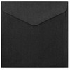 Galeria Papieru Vokai 160x160mm PEARL 150g 10vnt juodi