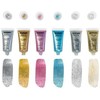 Gelis grimui 14ml ALPINO Metallic sidabrinis