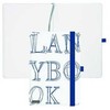 Lanybook Užrašų knygutė L-Y-O, A6,192lap. balta