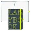Lanybook Užrašų knygutė L-Y-O, A6,192lap.juod