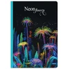 Lastva Knyga A4 96lap. 70g NEON FLOWERS linija