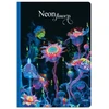 Lastva Knyga A4 96lap. 70g NEON FLOWERS linija