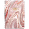 Lastva Knyga su spirale A5 80lap 70g lang MARBLE