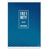 Lastva Sąsiuvinis A5 52lapų 80g linijomis INFINITY