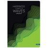 Lastva Sąsiuvinis(platus) A5 24lap 80g lin WAVES