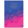 Lastva Sąsiuvinis(platus) A5 60lap 80g lin WAVES