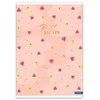Lastva Sąsiuvinis(platus) A5 48 lap. 80 g lang. PASTEL FRUITS