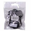 Office Products Raktų pakabukai 10vnt juodi
