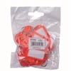 Office Products Raktų pakabukai 10vnt raudoni