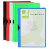 Office Products **Aplankas su spaustuku šone Niceday, A4, žalios spalvos, laiko iki 30 lapų
