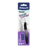 Pelikan Plunksnakostis TWIST +2 kapsulės baltai-juodas bls