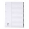 Q-Connect Skiriamieji lapai PP A4, 1-31