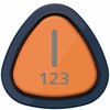 Schneider Šerdelė Paint-It 040 apvaliu galiuku, oranž.raudona 123