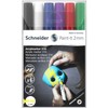 Schneider Žymekliai akriliniai Paint-lt 310 2mm 6vnt mix bls