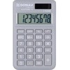 Skaičiuotuvas K-DT2082-13 DONAU šv.pilkas