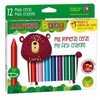 Spalvotos kreidelės ALPINO Baby 12sp
