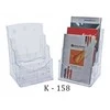 Kejea Bukletų laikiklis K-158, A4, pastatomas/pakabinamas, 3 skyrių