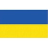 Ukrainos vėliava, 170x100cm, su kišene ir raišteliais