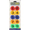 Zibi Magnetukai SKAIČIAI 10vnt x 30mm