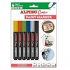 Žymekliai (vandens pagrindu) ALPINO Crea+ 6sp
