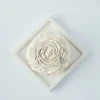 Lukata Kvadratinis gipso padėkliukas – minimalistinė elegancija žvakėms ir namų dekoravimui