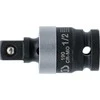 Grąžtas 190 Adapteris šarnyrinis, atsparus smūgiams, juodas 1/2x 1/2 BGS