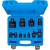 Grąžtas 25140 adapterių komplektas, juodas BGS
