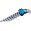 Bgs Technic L tipo raktų rinkinys | ilgas tipas | Hex šešiakampis / hex šešiakampis su šarnyru 1,5 - 10 mm | 9 vnt. (790)