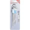 Bgs Technic L tipo raktų rinkinys | labai ilgi | T-Star (Torx) T10 - T50 | 9 vnt. (793)