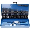 Bgs Technic Sriegiklių ir sriegpjovių rinkinys | M3 - M12 | 32 vnt. (901)