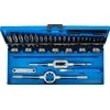 Bgs Technic Sriegiklių ir sriegpjovių rinkinys | M3 - M12 | 32 vnt. (901)