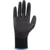 Active Gear Juodos poliuretano pirštinės XL 12vnt.