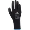 Active Gear Juodos poliuretano pirštinės XL 12vnt.