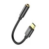 Adapteris Baseus USB-C į 3,5 mm USB C. 3,5 mm 0,05 m juodas
