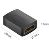 Adapteris Ugreen 20107 HDMI Female ,moteriška,, HDMI Female ,moteriška,, juoda sp.