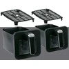 Gruzdintuvė Aerogrill Alpina DUO, juoda, 2200 W, 8 l