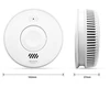 Aiwa S100A-AA ANZEN S1 Smoke Detector, Baltas
